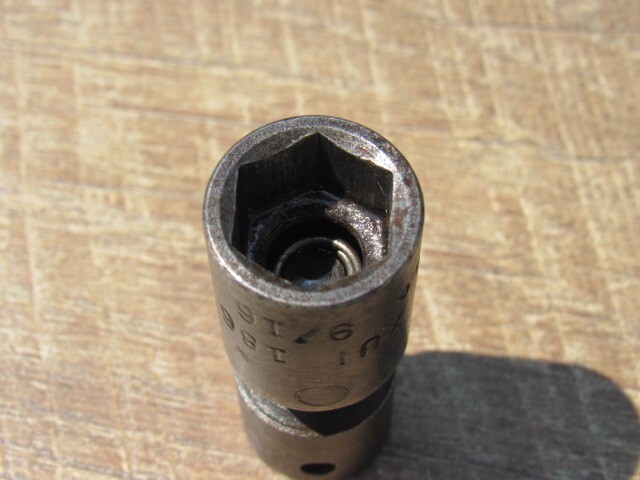 MAC 9/16″ XUI 186 3/8″ DR. 6 PT SAE SWIVEL FLEX UNVERSAL IMPACT SOCKET XUI186