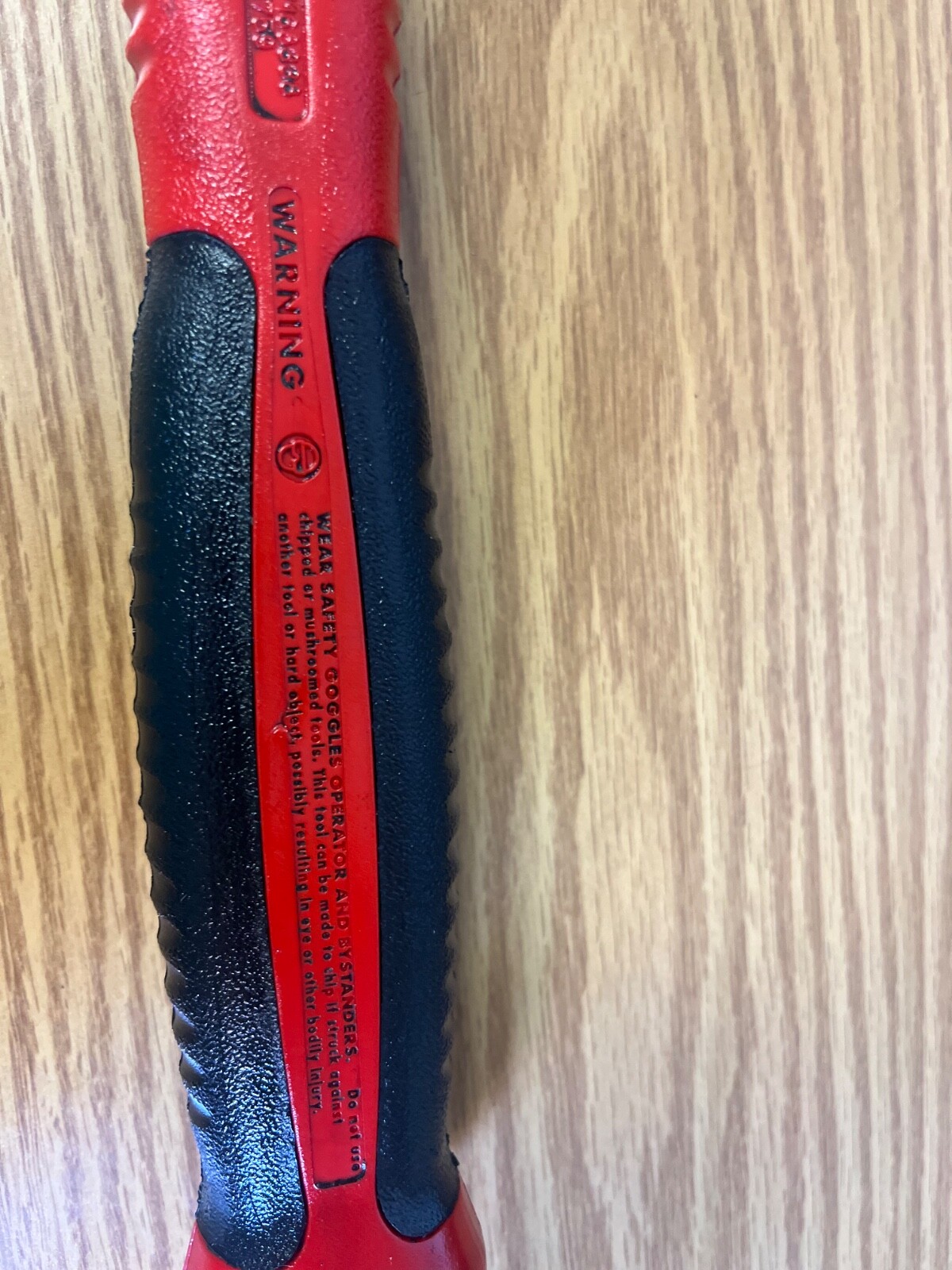 SNAP ON – HBBD24 – 24OZ RED BALL PEEN/DEAD BLOW HAMMER – ITEM HBBD24 #1C*****