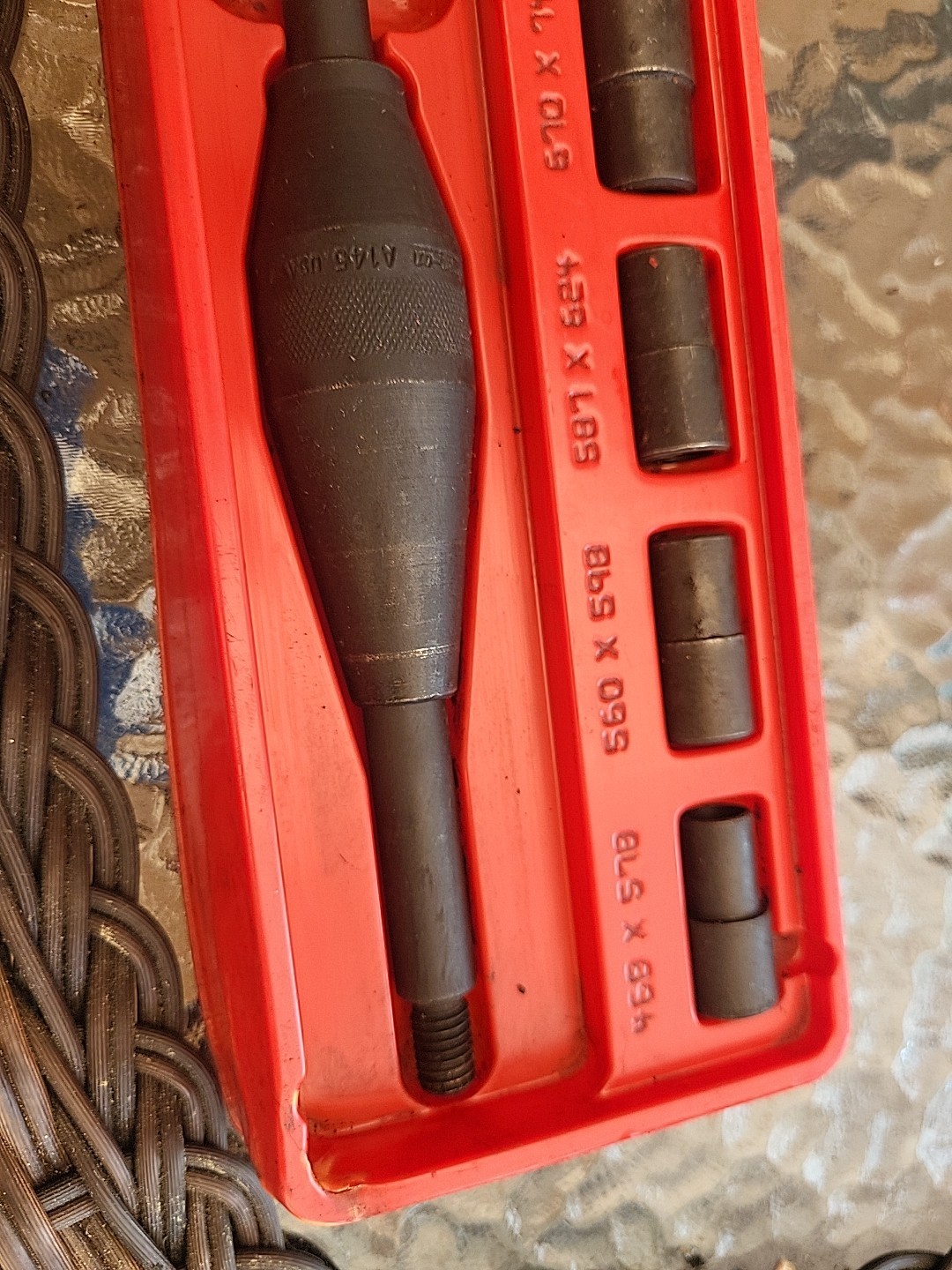 Snap-On 7-Piece Clutch Alignment Set A145 Good Condition