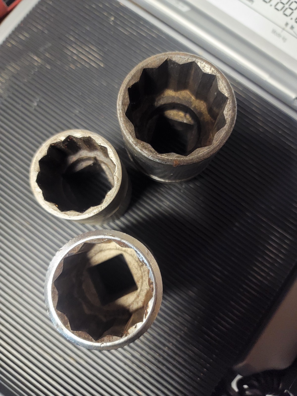 3/4 drive sockets 1 1/8, 1 5/16, 1 7/16 Cornwell, Williams, True Craft