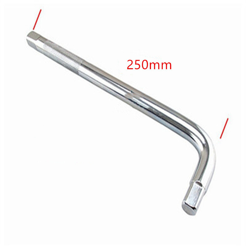 1/2″ L Type Socket Bent Bar L-Handle Sockets Wrench 250mm Accessories Steel Body