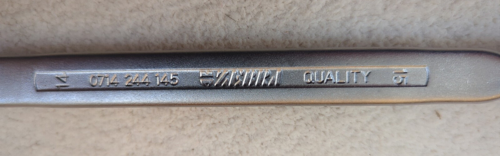 Wurth Zebra 0714 244 145 Chrom Vanadium Double Jointed Socket Wrench 14 & 15-New