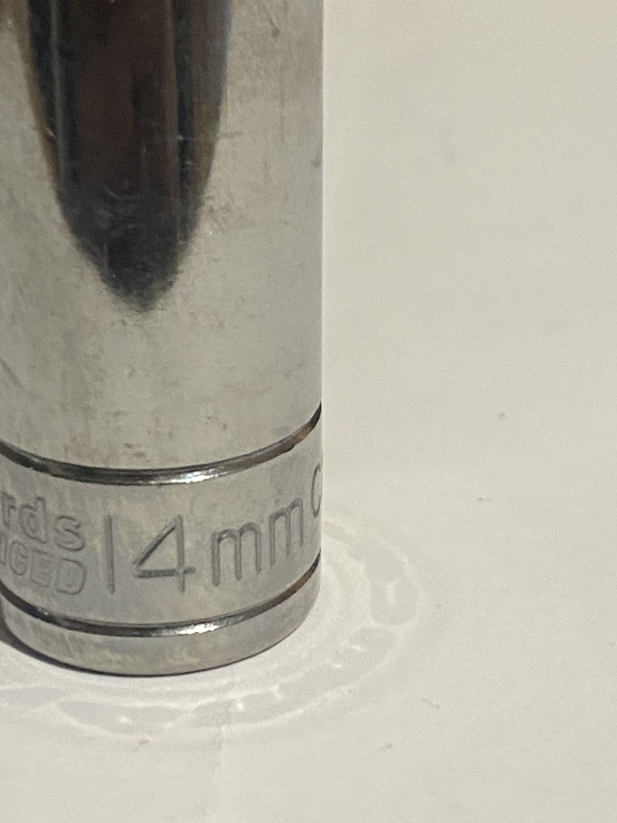 14mm Halfords Advanced 12point 3/8” Drive Socket. 64mm Long