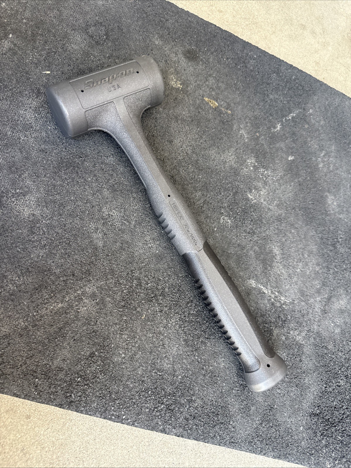 For Snap-on Tools DARK TITANIUM GRIP 32oz Soft Face Dead Blow Hammer HBFE32DT