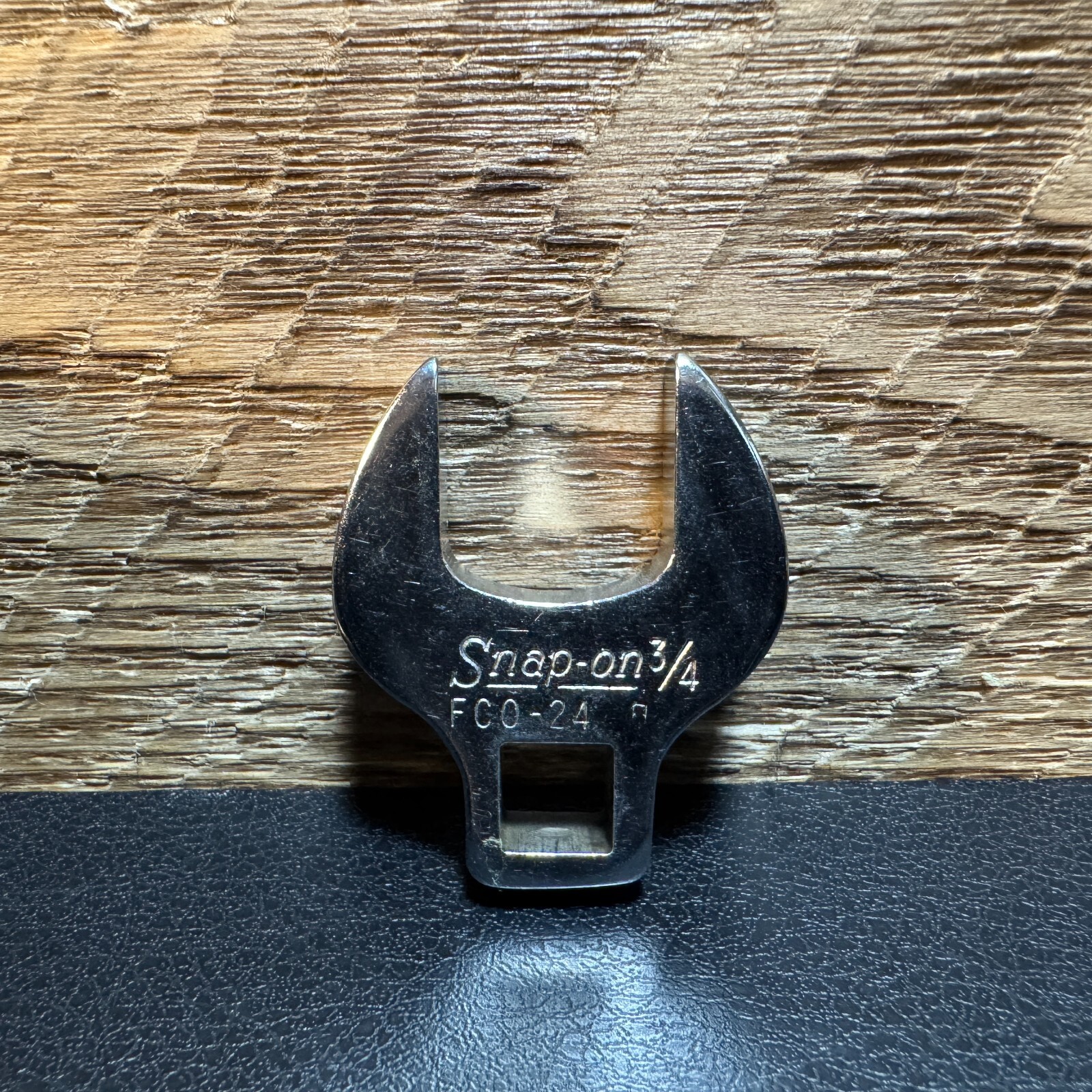 SNAP ON TOOLS USA FCO-24 SAE 3/8″ Drive Open End Crowfoot Wrench 3/4″ – Chrome
