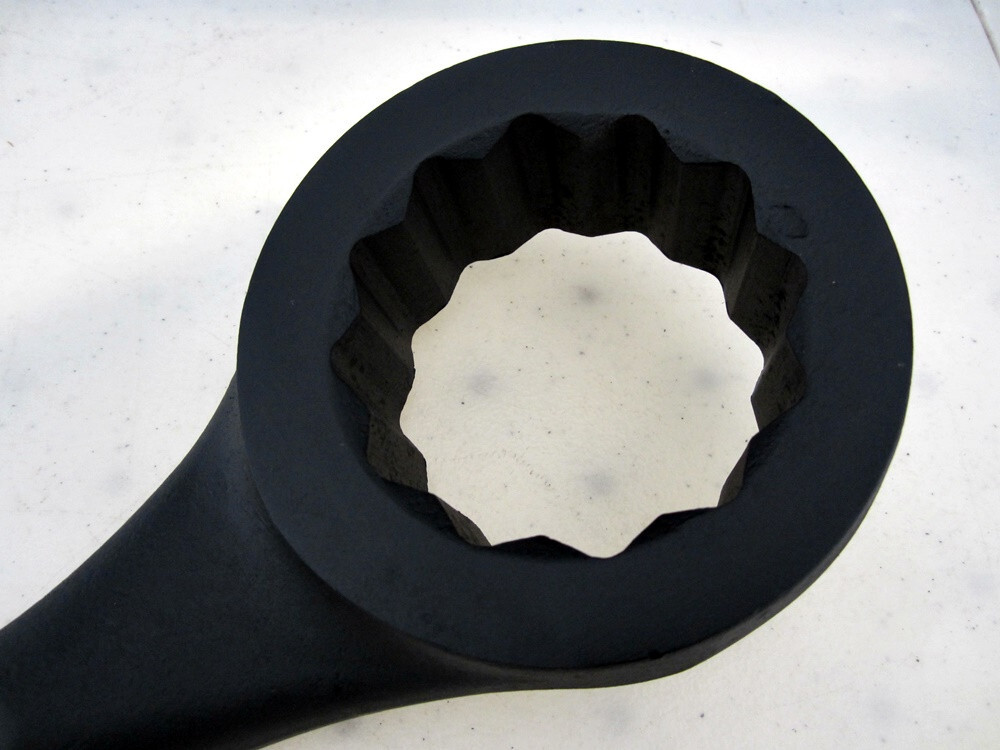 Wright 2-13/16″ SAE Wrightgrip2.0 Combination Wrench 1190 Black Made in USA