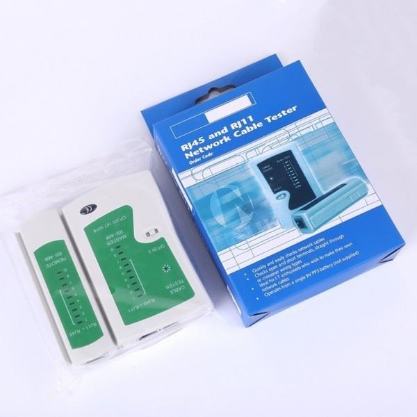 Portable Lightweight Network Cable Tester Reversal Fault Identification