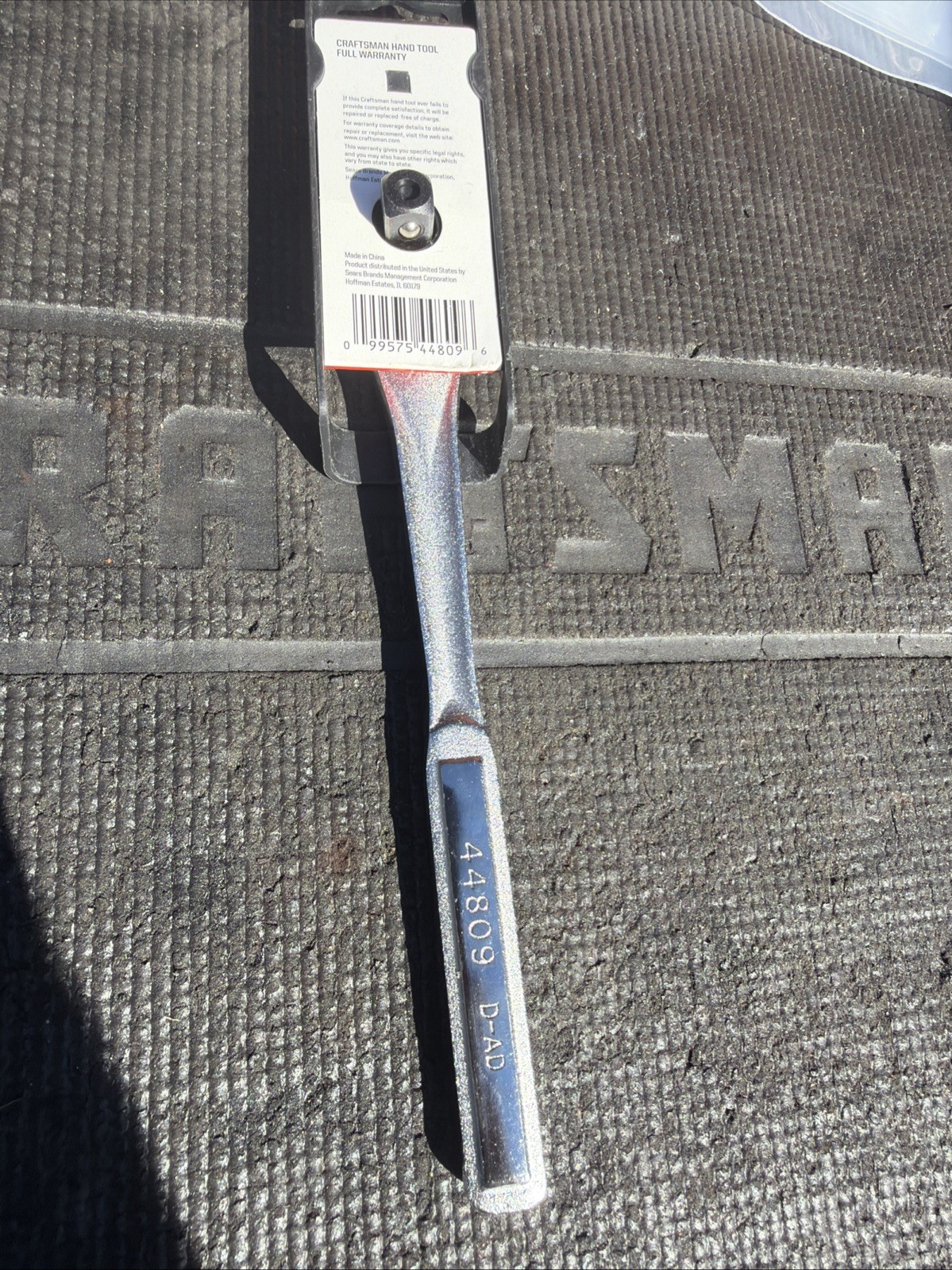 Sears Craftsman Nos 1/2” Drive Teardrop Quick Release Ratchet 44809