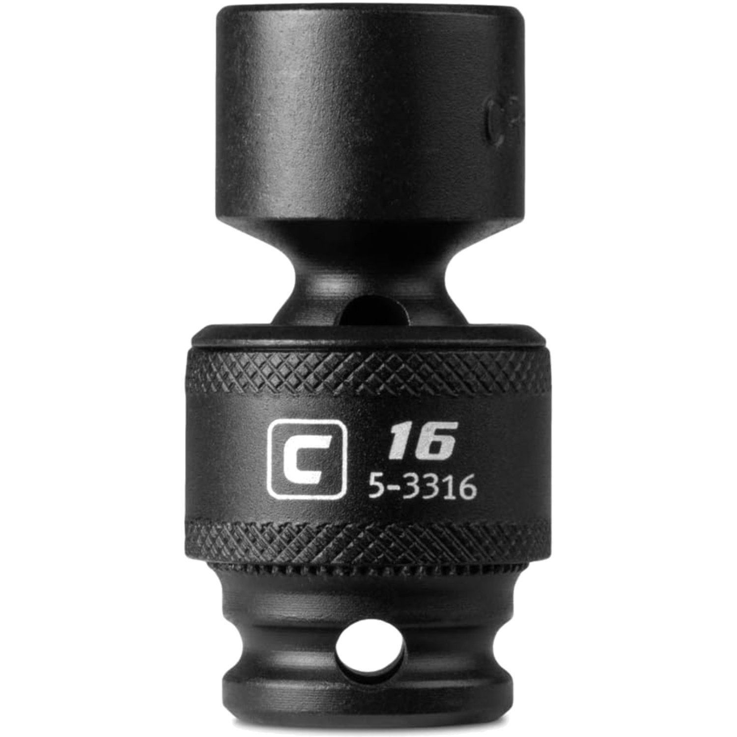 16 mm Impact Socket, 3/8-Inch Drive, 6-Point, Metric