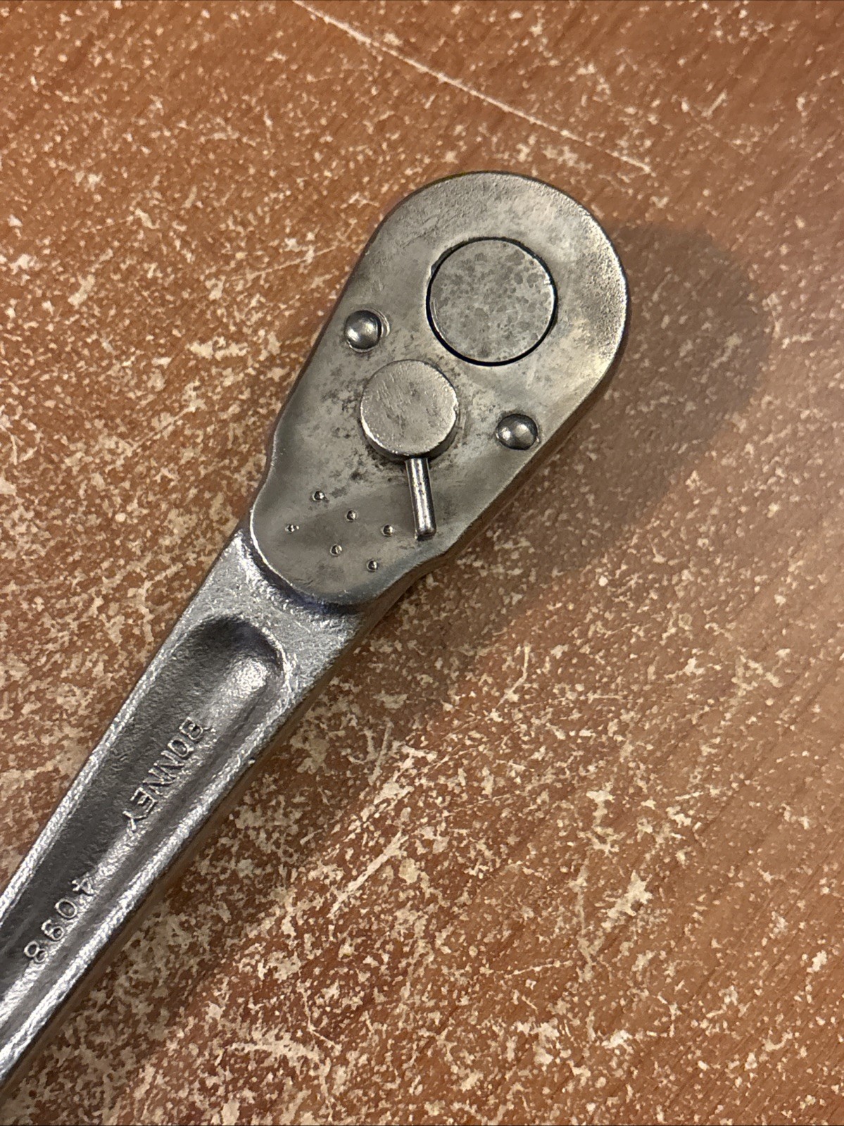 Vintage Bonney Tools 1/2″ Drive Ratchet 4098 USA