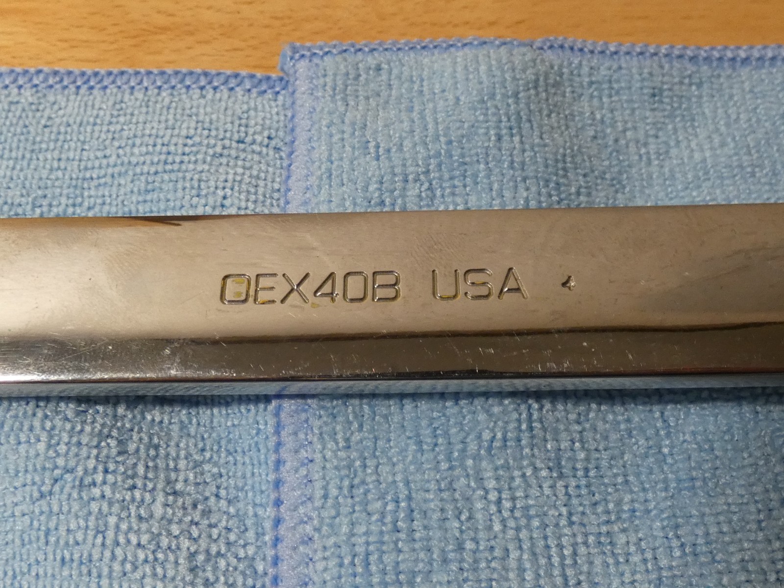 Snap-On 6 Pc. Combo Flank Drive Wrench Set SAE OEX28, OEX30B, OEX32,36,38B, 40B