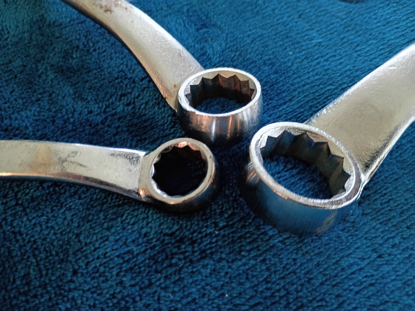 SK Tools Box Wrench Lot Of 3 B-2024, B2628, B1618