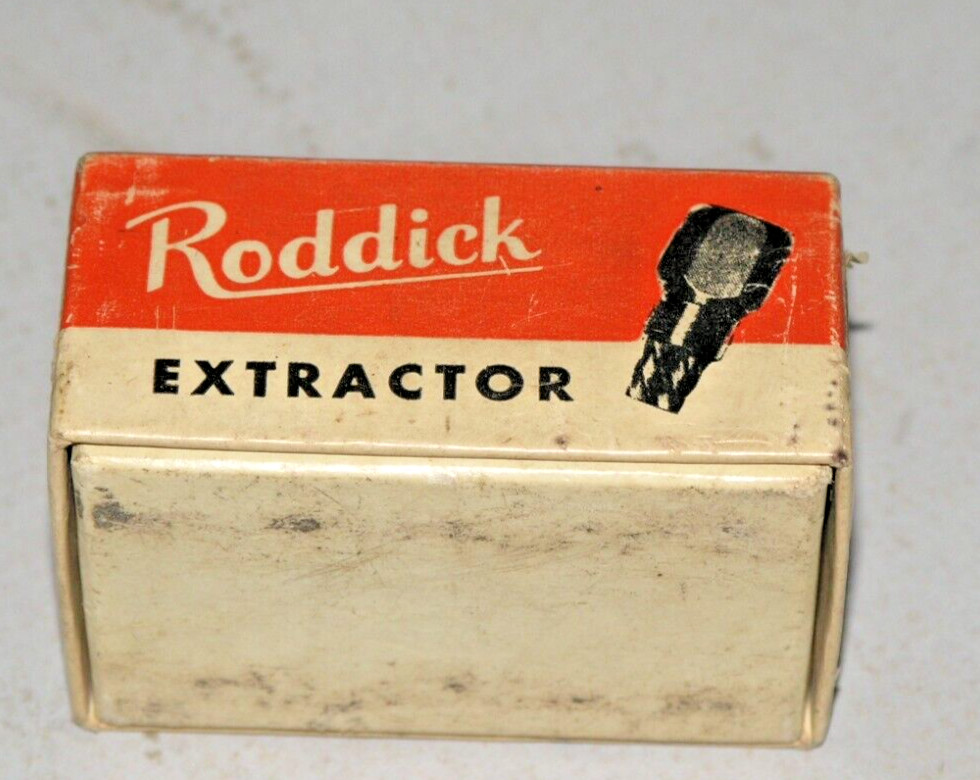 Roddick Bolt Extractors X-10 Stock No. 100 Partial Set