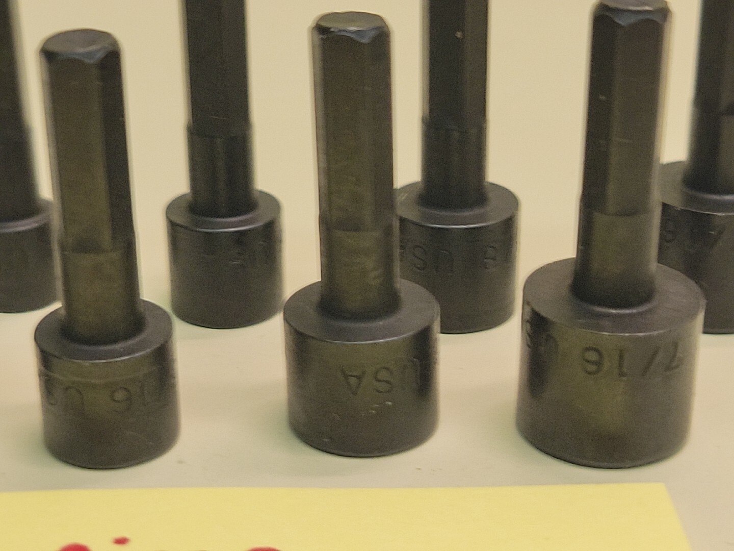 10 Pc Power Nut Driver SAE 3/16″ – 7/16″ Socket 1/4» Driver Hex Key * USA *