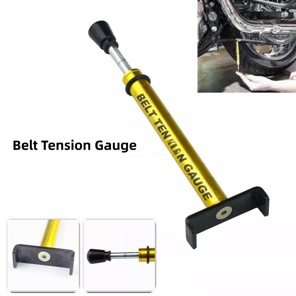 Belt Tension Gauge For Motorcycle ATV Secondary Drive Belts 10lbs#
