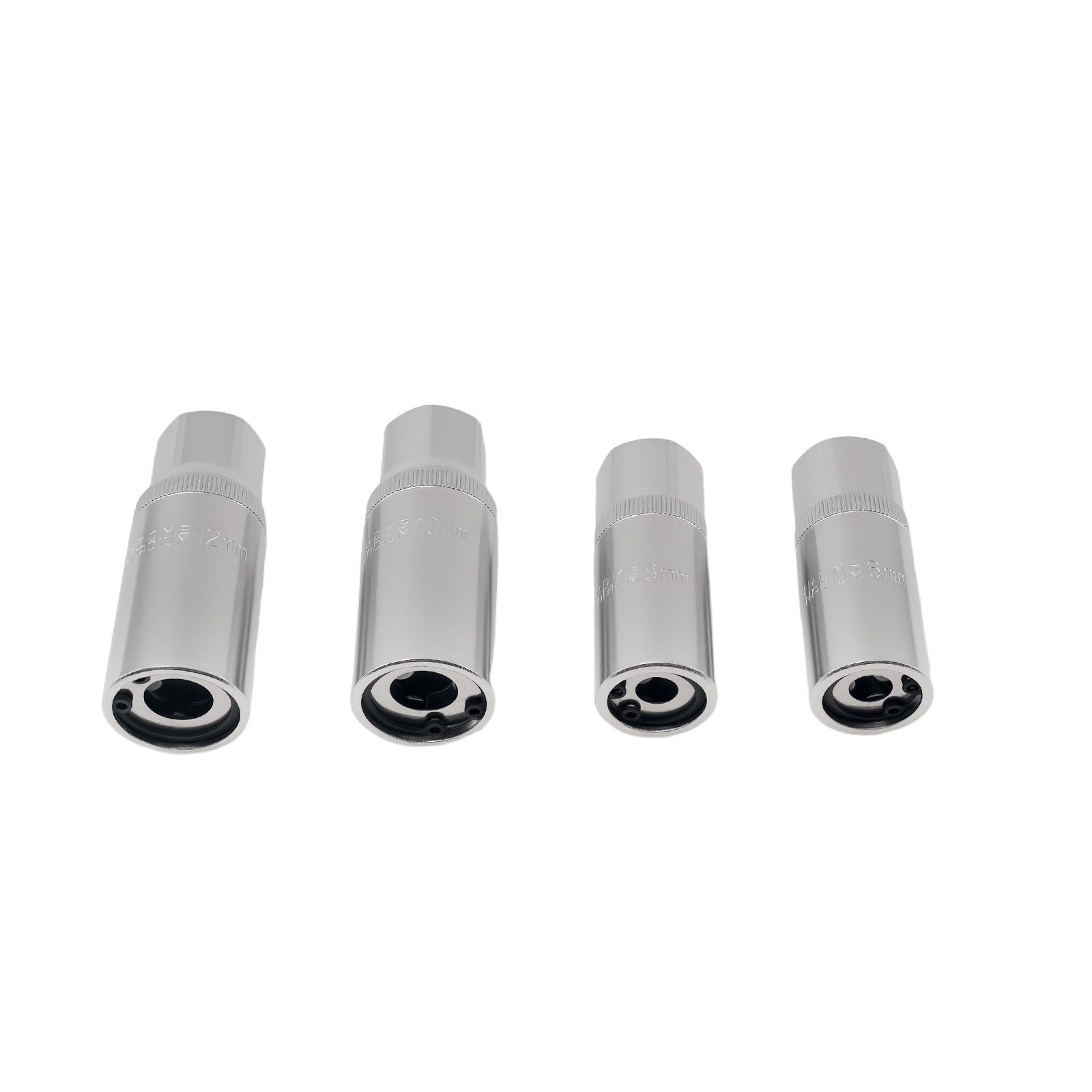 Socket Stud Screw Remover Extractor Installer Roller Bearing 6, 8, 10, 12mm 4pc
