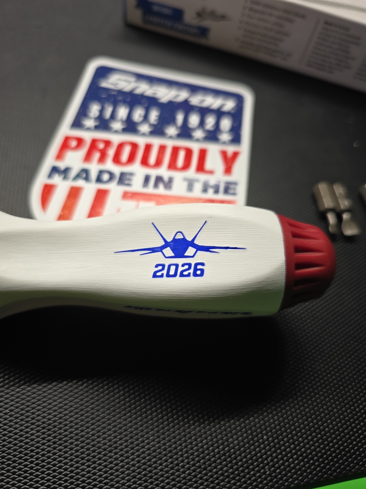SNAP-ON TOOLS USA☆250 OSHKOSH EAA Airshow2026RatchetingScrewdriver SSDMR4BRWBEAA