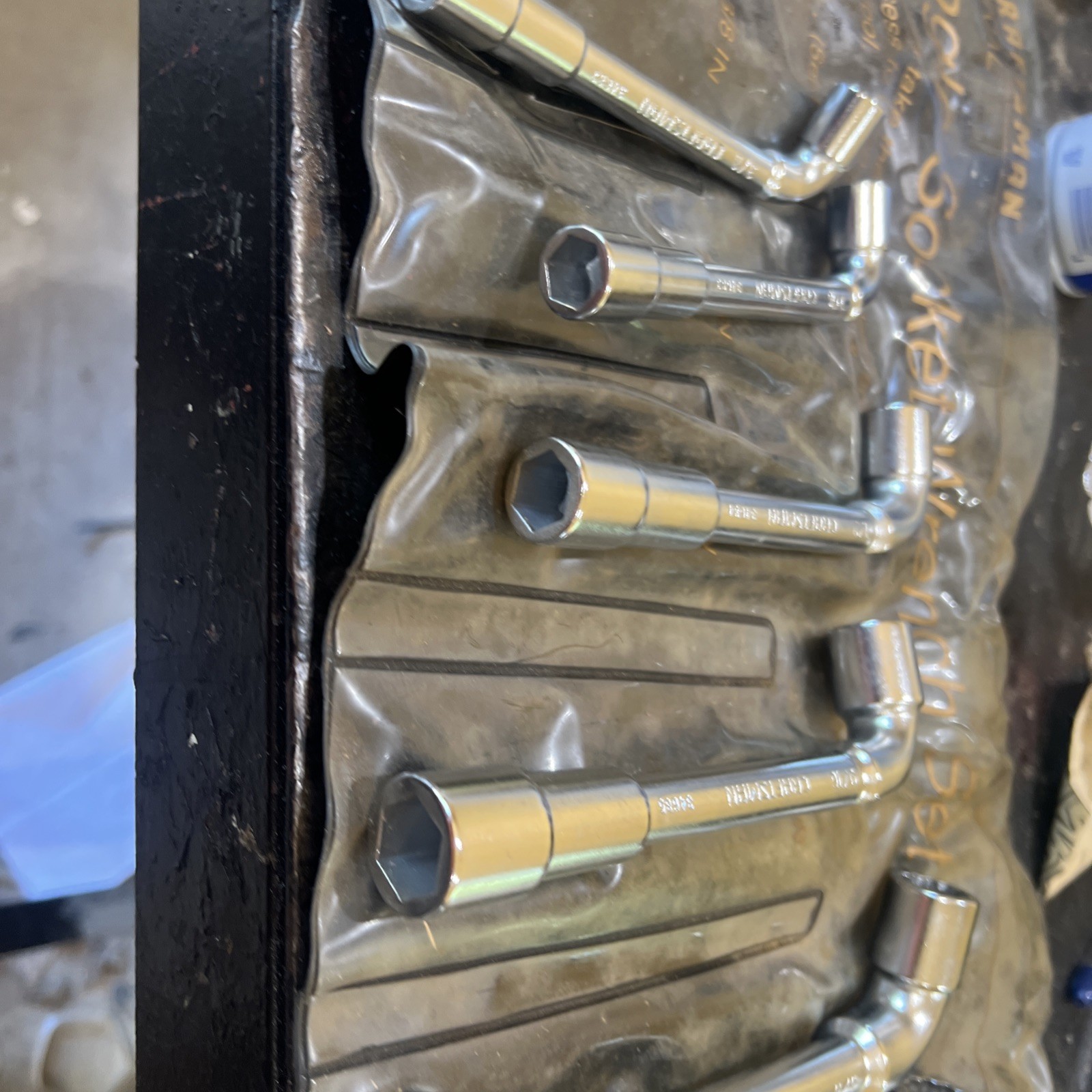 NOS 🔥 Sears Craftsman Professional 9pc SAE Angle Wrench Set 34699 France RARE