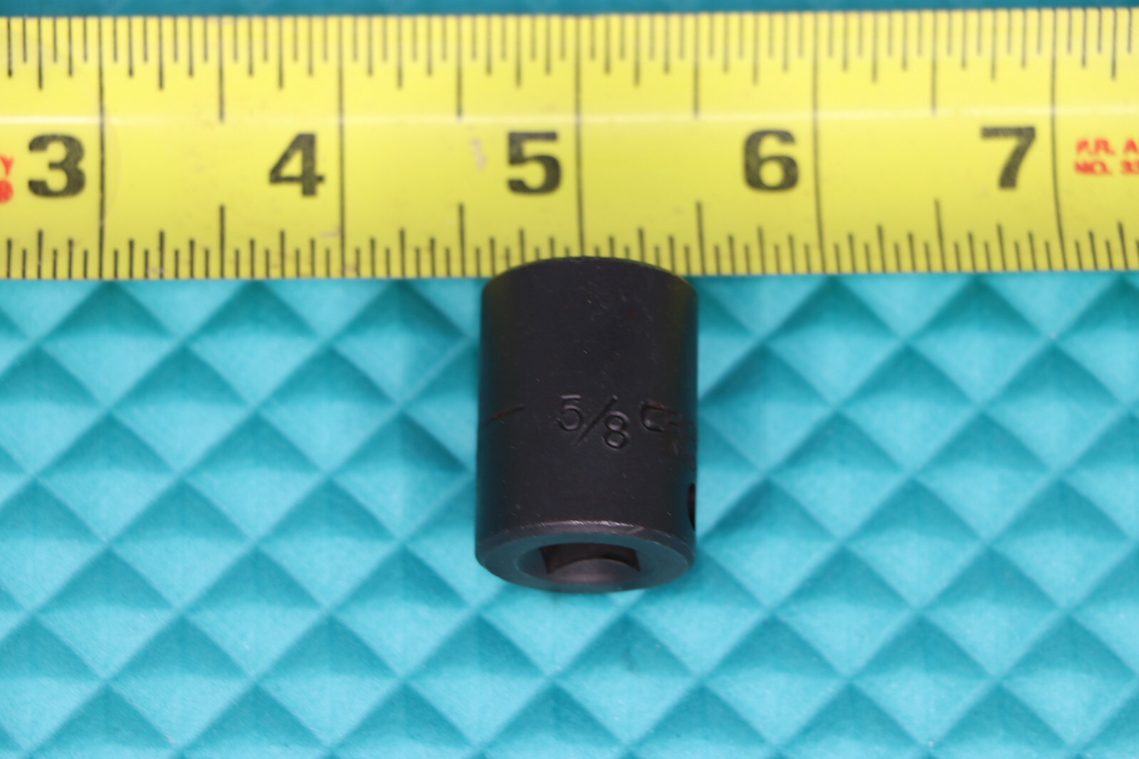 Vintage Craftsman 5/8» Shallow 6 Point 3/8» Dr Impact Socket EE 18706 USA