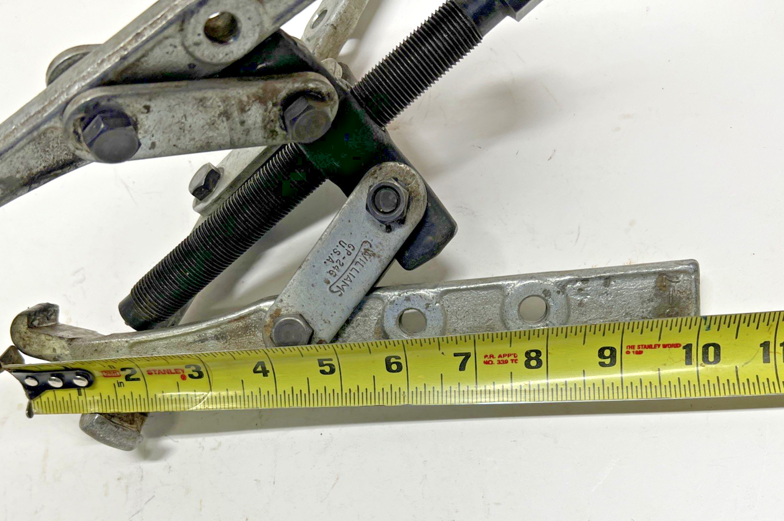 Williams 3- Jaw Industrial Bearing Gear Puller USA Model Gp – 246 10.5”