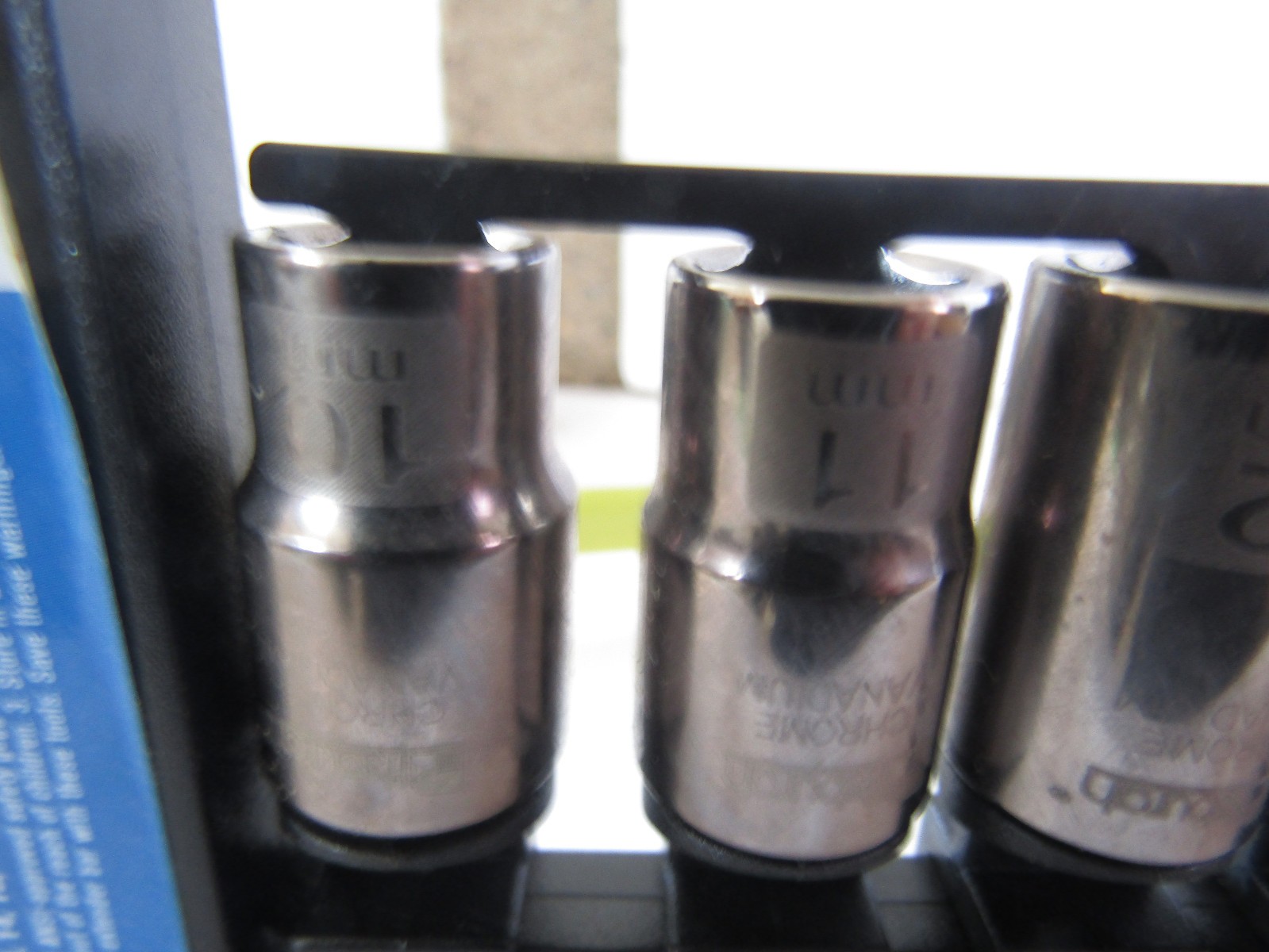 Pitsbourgh Metric Sockets 3/8 Inch Drive 10,11,12,13,14,15,16,17,19,22 MM