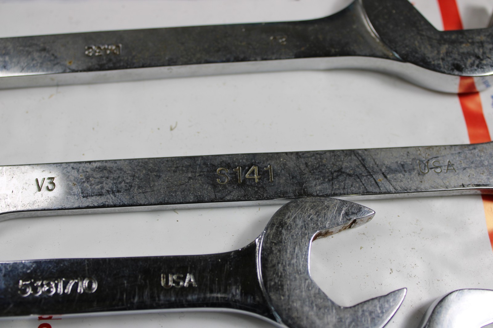 MAC Metric and sae short open end box end 12 pt Line/Flare Nut Wrenches Lot Of 7