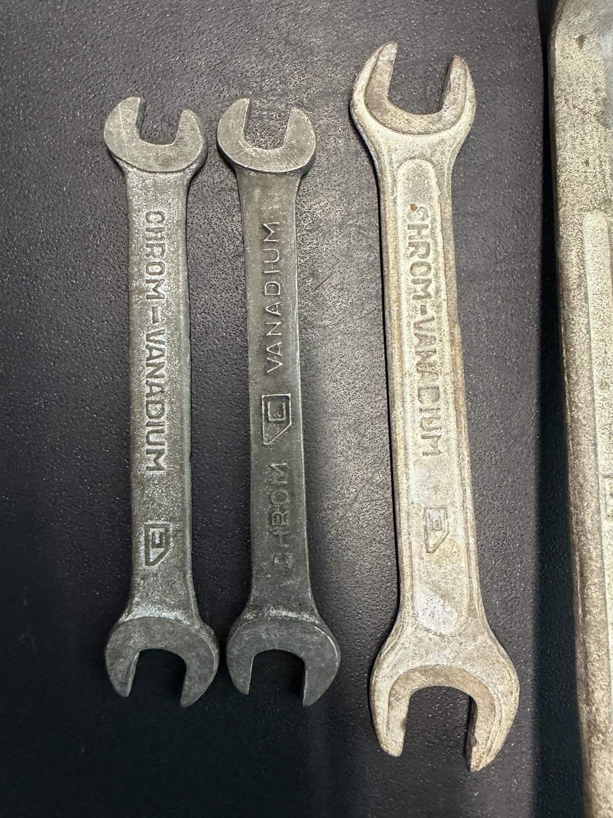 SOVIET VINTAGE WRENCH MADE IN USSR OPEN ENDED, Box Metric