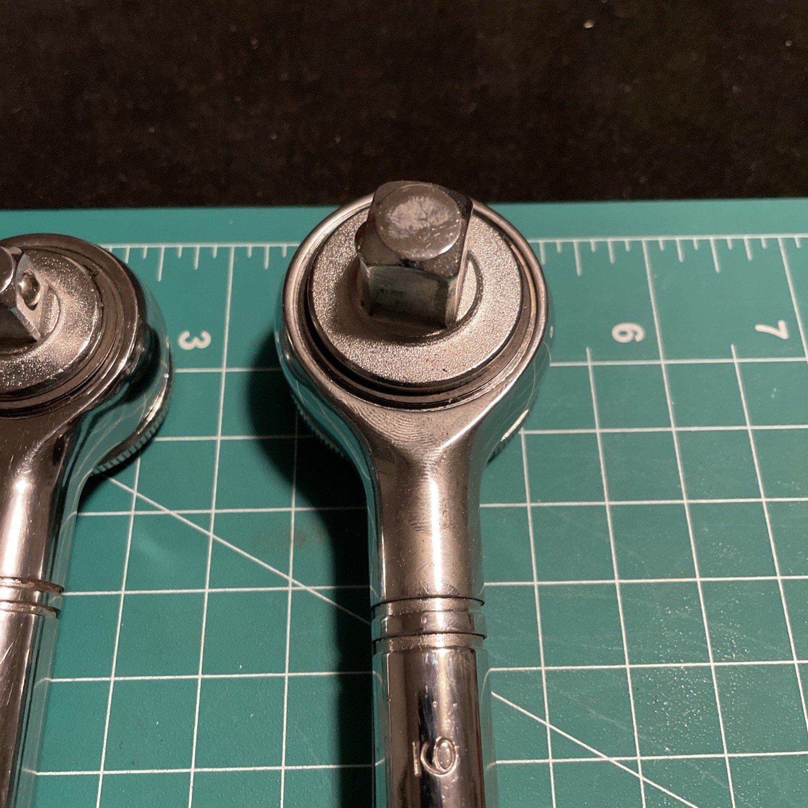 Vintage 3 Craftsman set Thumb Wheel Ratchet 1/2” 3/8”and 1/4” Drive.