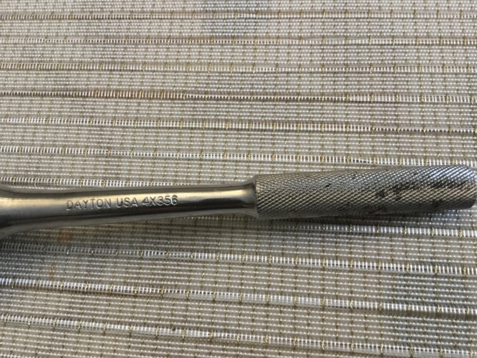 RARE Dayton USA 3/8″ Drive Ratchet #4X356 Length 7.5″