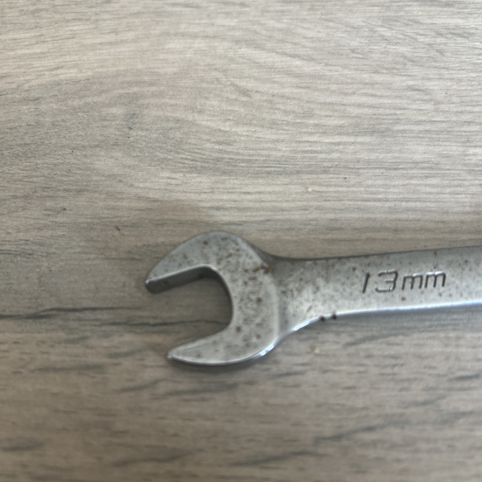 Snap-On Metric 13mm Short Chrome Combination Wrench Spanner 12 Point OEXM13B