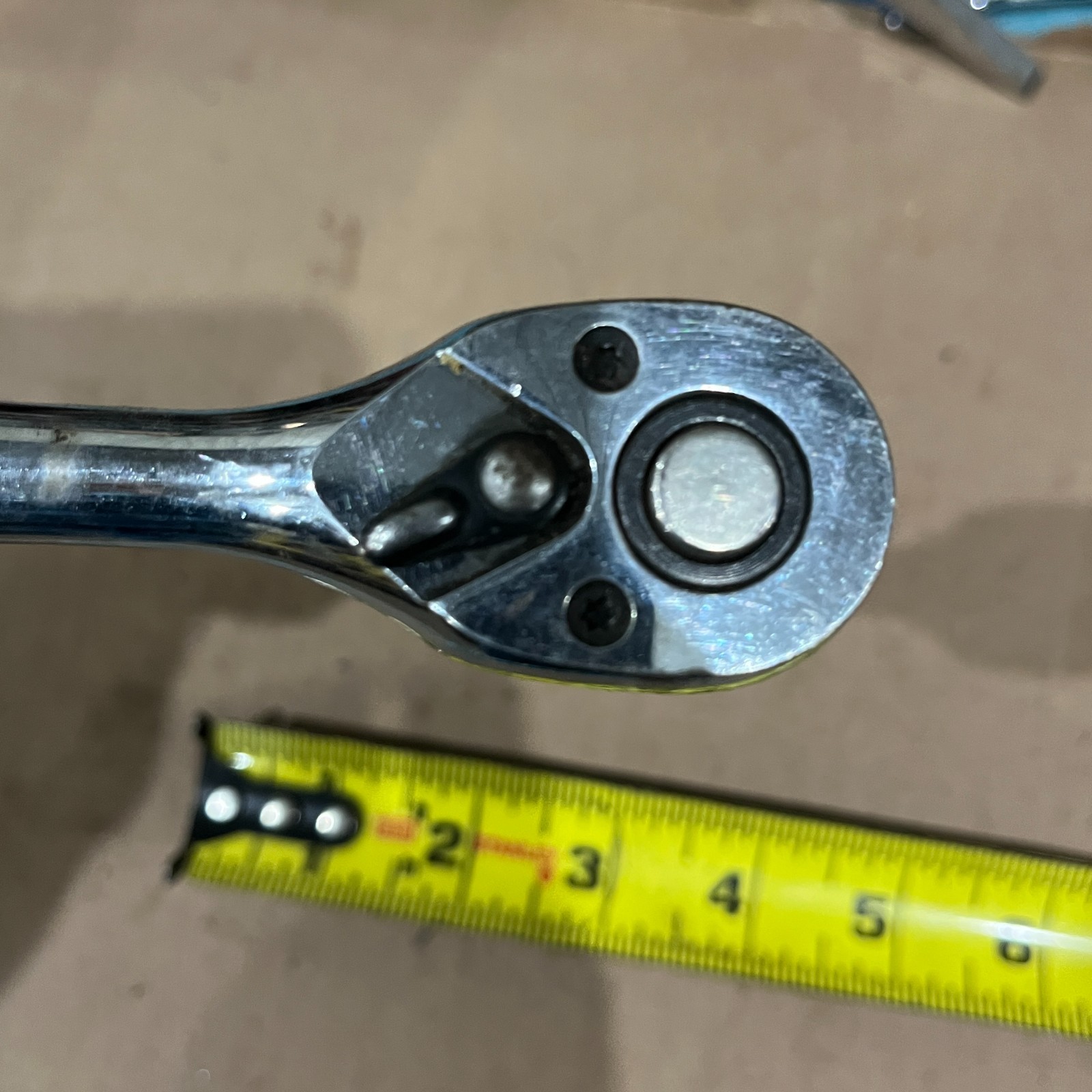 Unbranded 3/8″ Drive Ratchet Wrench Extending Metal Handle 9”-13”