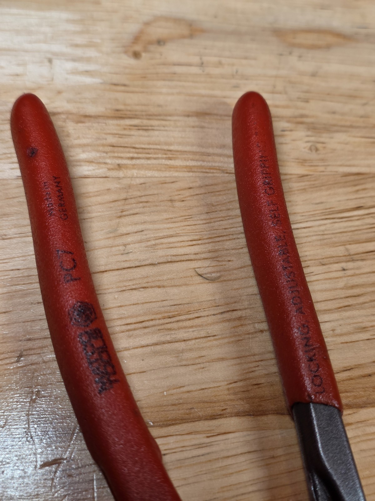 Matco Tools PC7 Knipex Cobra Pliers Red Grips 7-1/4” Long Germany