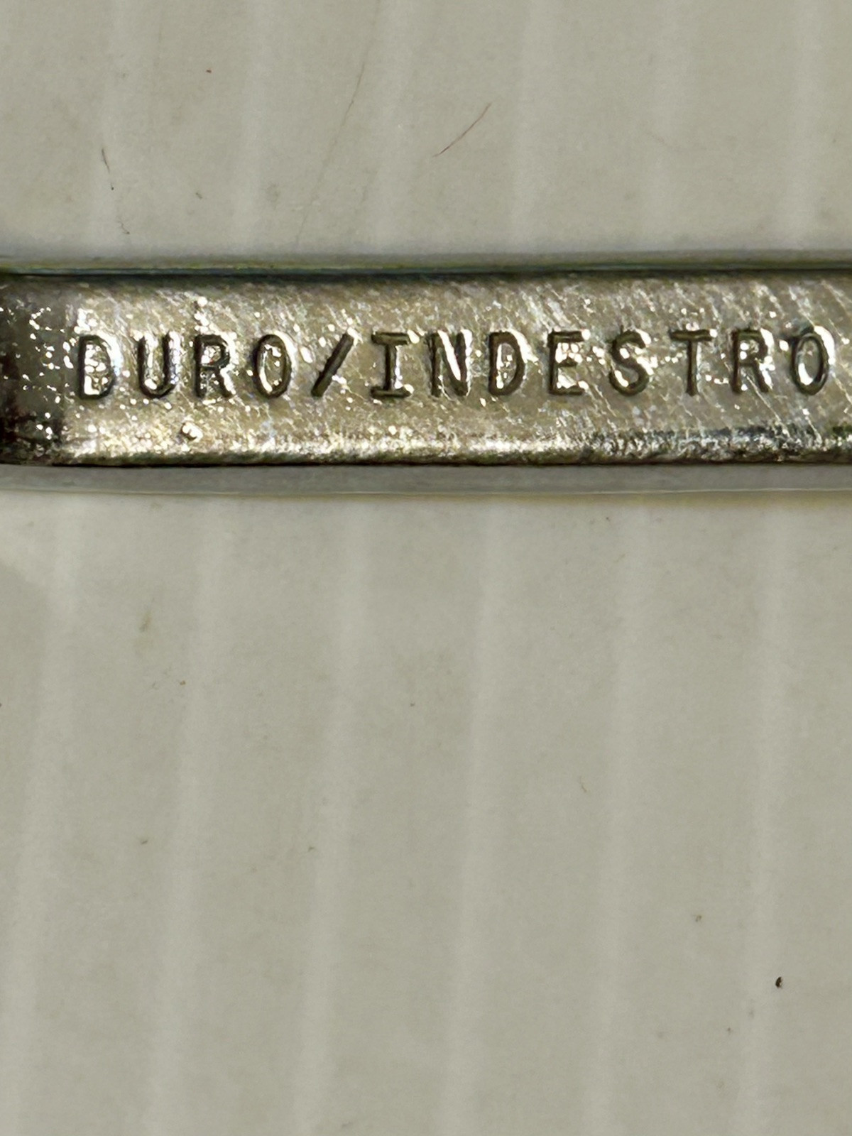 Vintage Duro/Indestro USA 929MM 6MM & 7MM Offset Box End 12 Pt Metric 4″ Wrench.