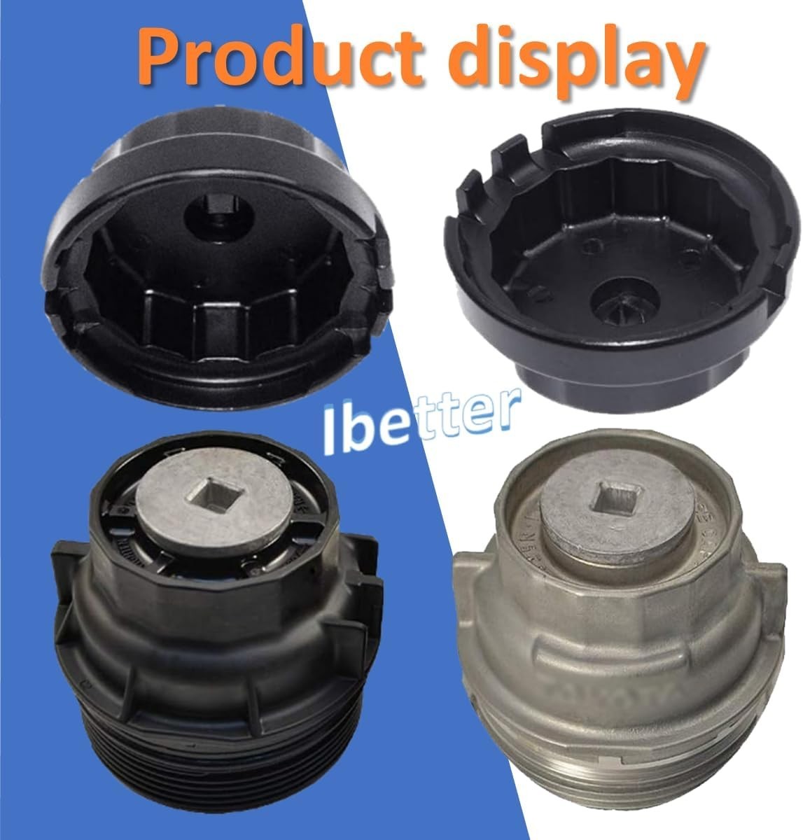 Lightweight 64mm Oil Filter Wrench – Heavy-Duty for Toyota, Lexus Models