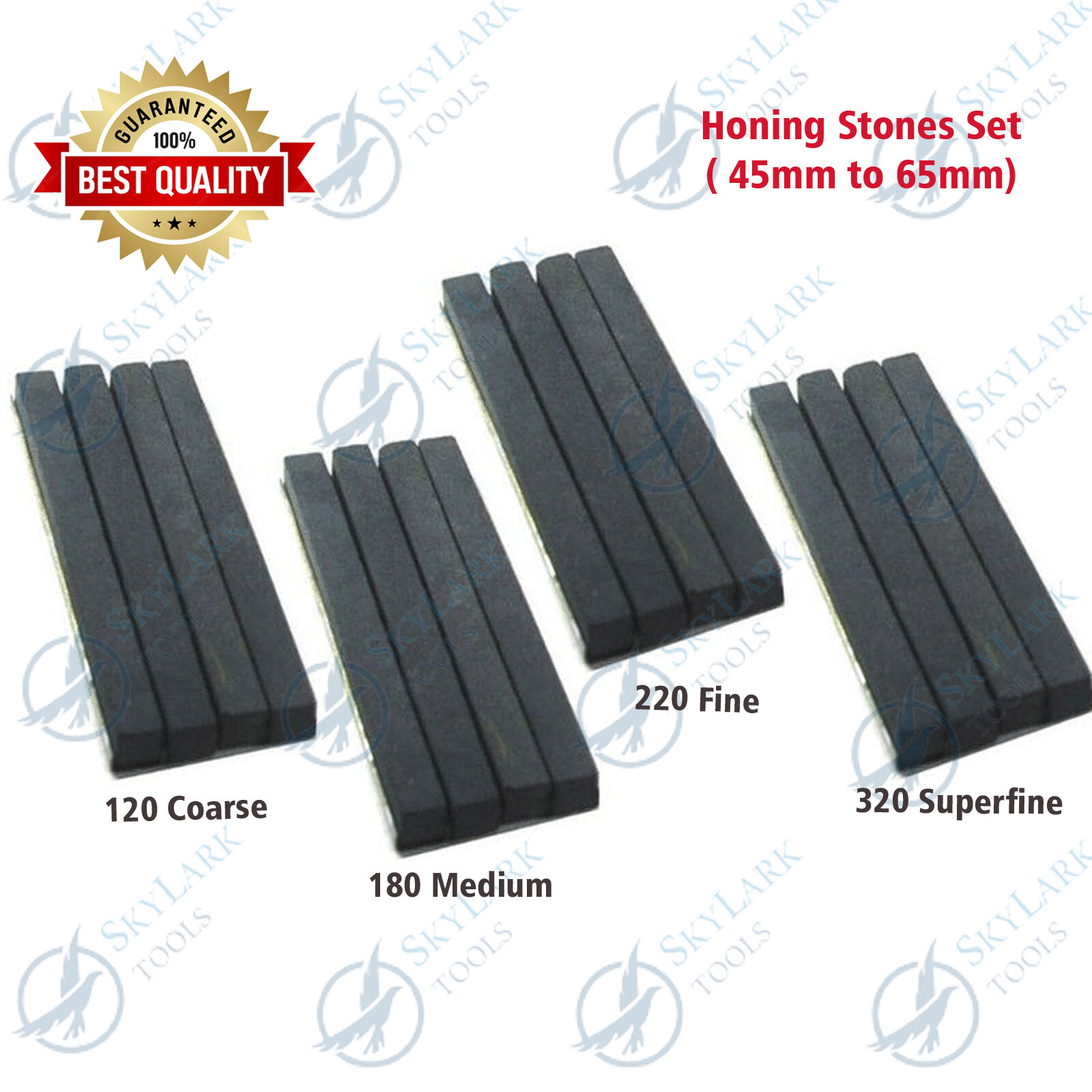 ALL SIZES BLOCK Cylinder Engine Hone Kit Stones for Honing Machines USA