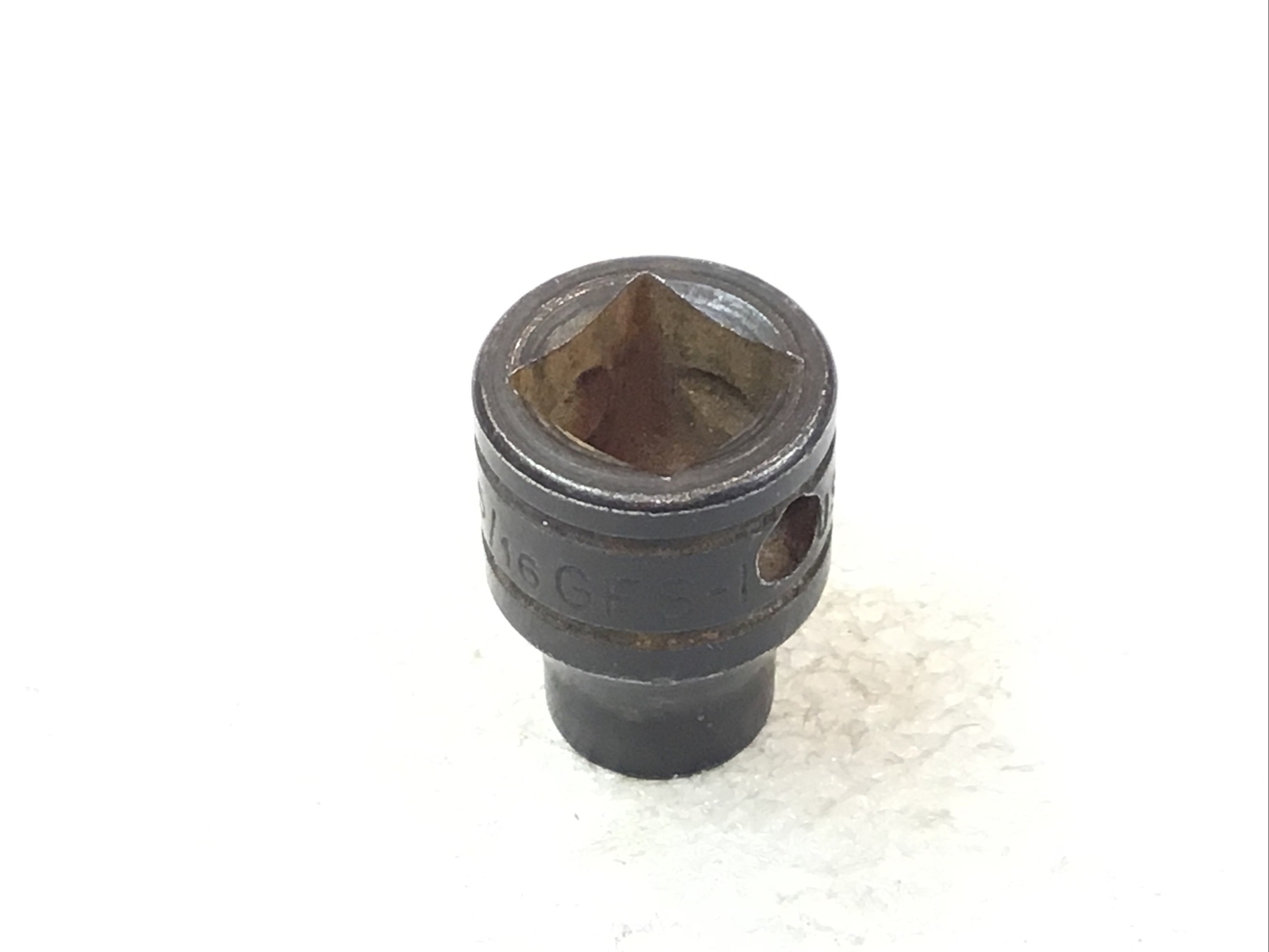 SNAP ON #GFS101 – SAE, 3/8″ Drive, 6-Point, Shallow, Socket -USA-NICE-