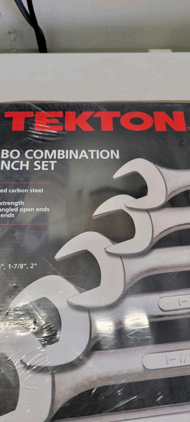 TEKTON Jumbo COMBINATION WRENCH SET 1-3/8 hrough 2” 6-pieces NIB