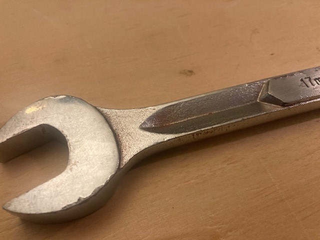 Thorsen 17mm Combination Wrench 1017 USA Metric Chrome Vanadium Steel