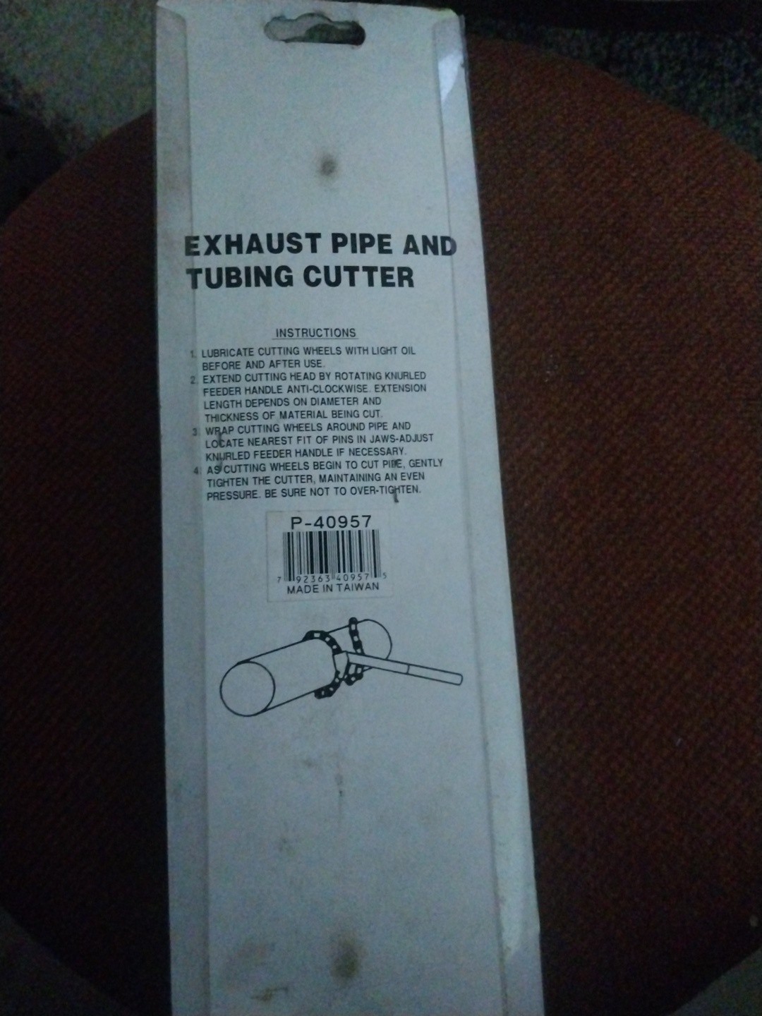 Laser Tools Exhaust Pipe/Tube Cutter 20 – 75mm YF-S6326 NEW