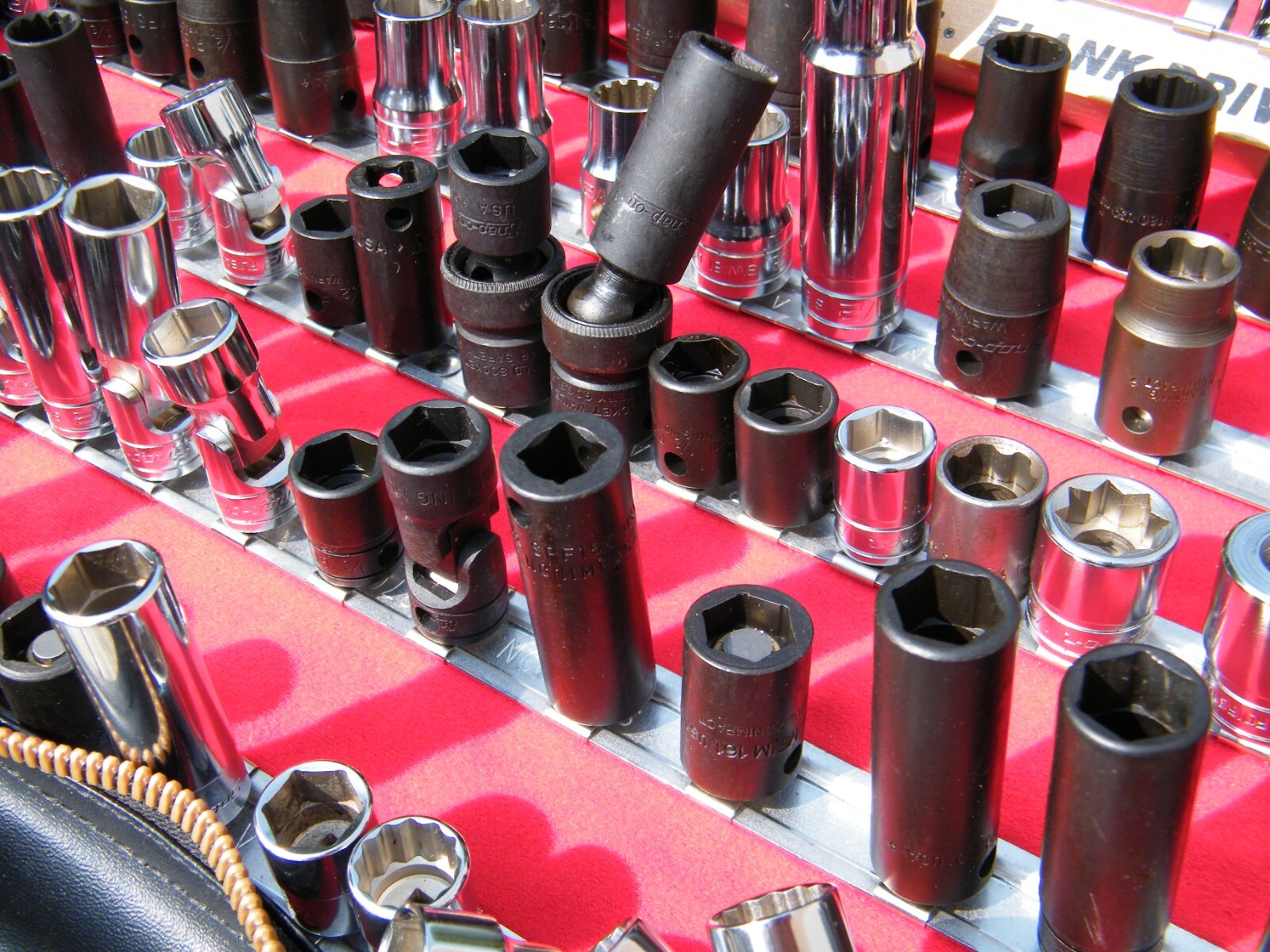 80 Pc Snap-on ALL 1/2″ Sockets Tools bundle impact black sockets metric/sae