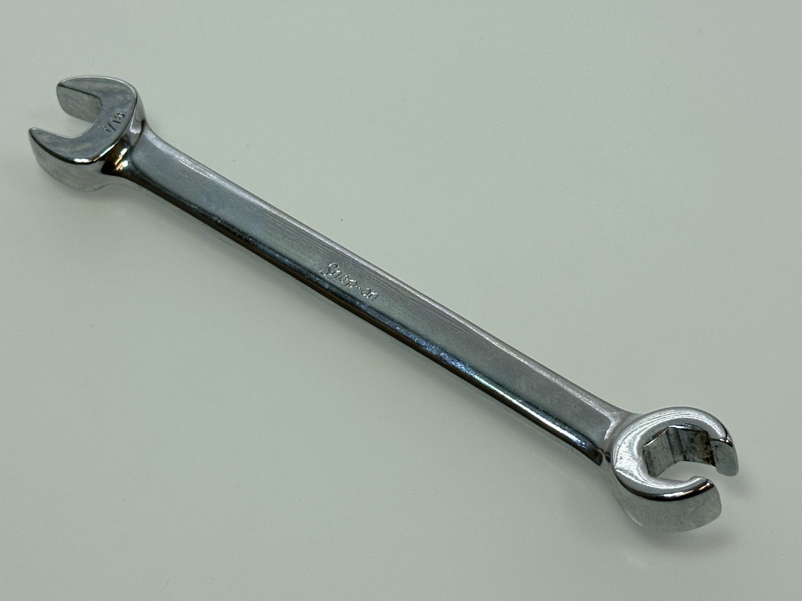 🇺🇸 Snap-on Tools USA RXS16 SAE 1/2” Open-End / Flare Nut Line Wrench, 6 Point