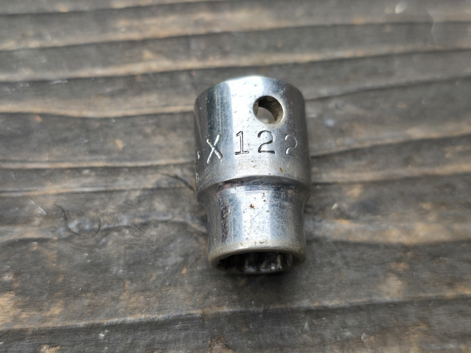 MAC Tools X122 Shallow 3/8 in. Chrome Socket 3/8″ Drive 12 Point SAE USA