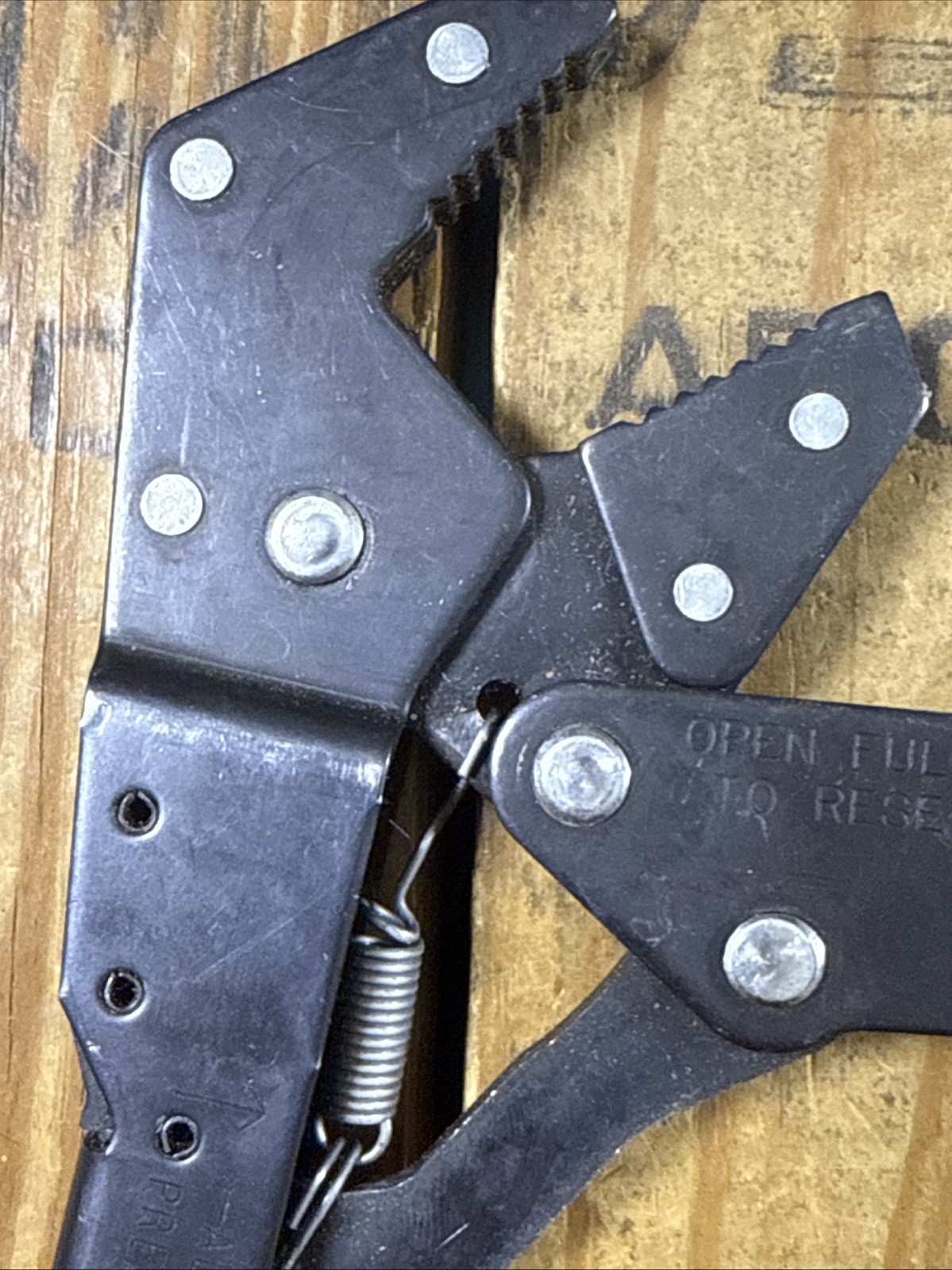 Vintage Craftsman Professional 45307 Auto Lock Pliers Made in USA