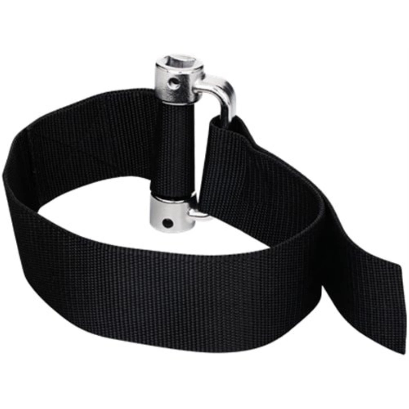 LUMAX LX-1811 Heavy-Duty Strap Oil Filter Wrench, 3/8″ & 1/2″ Sq. Drive. Univ…