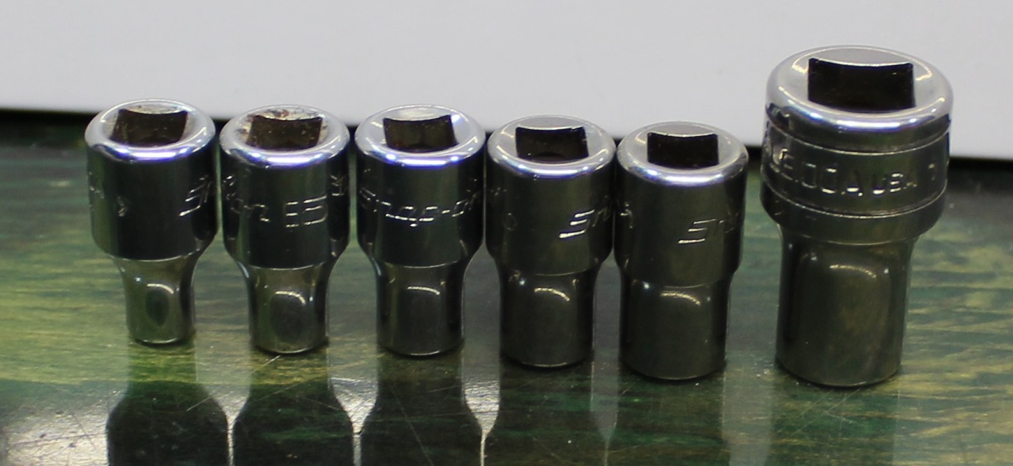 SNAP ON FLE-SERIES 6-Pc Combination Drive InTORX® Shallow Socket Set (E4-E10)