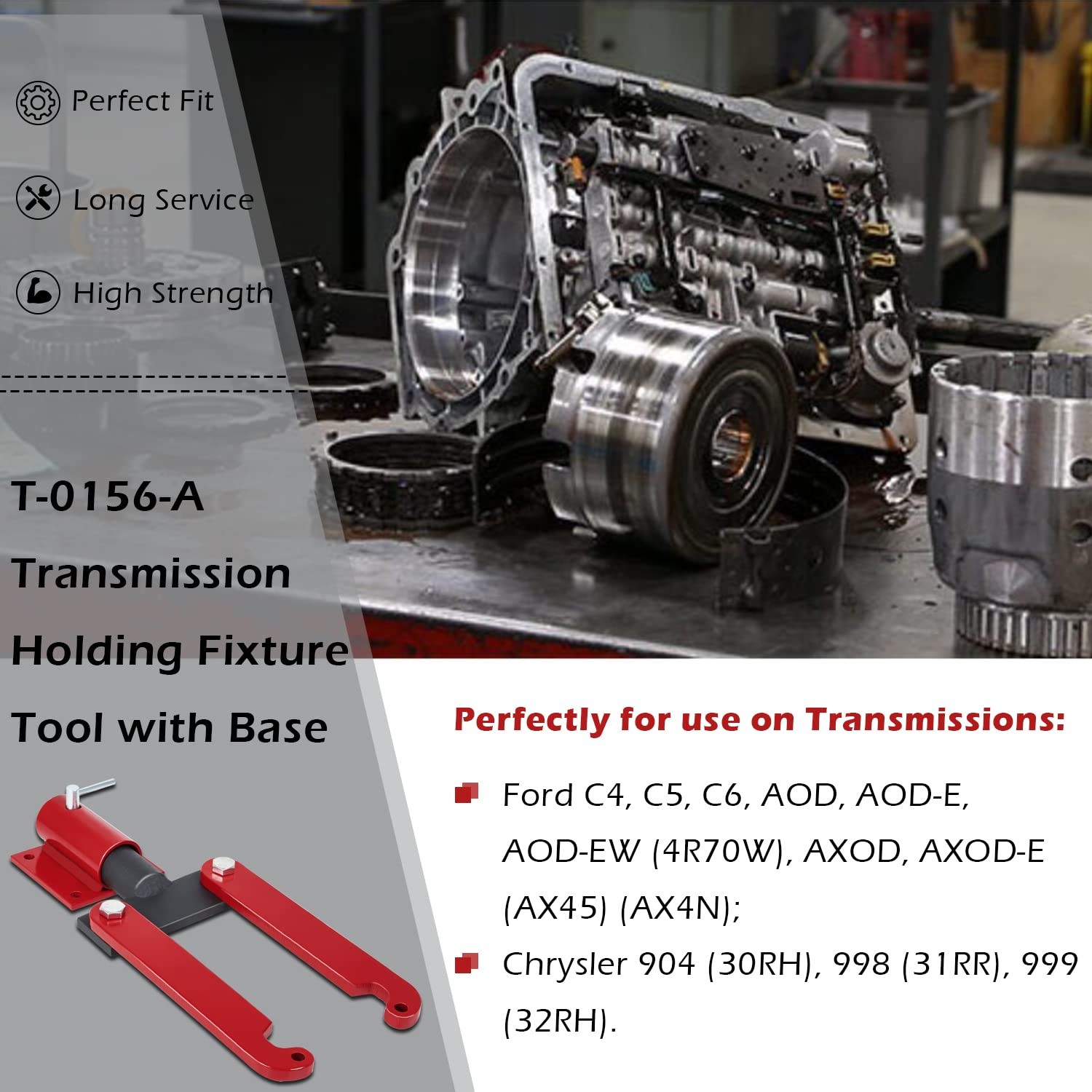 Bench-Mounted Holding Fixture Tool For Transmission Small Engine, Many Component