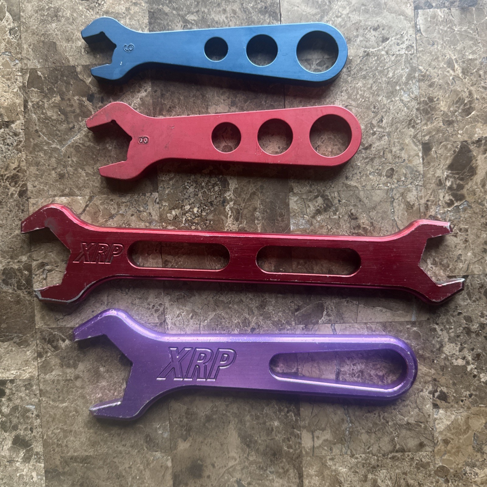 Aluminum AN Wrench 6 8 10 12 16 Open End 4 Total