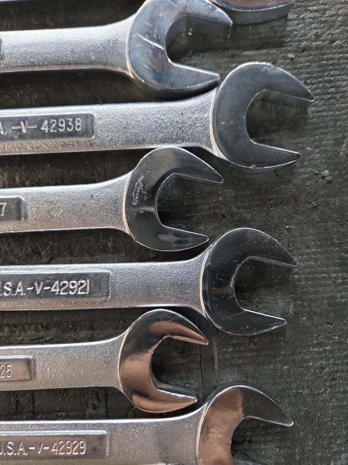 Vintage Craftsman USA 20 Pc Metric Combo Wrench Set V, VV 6-24 , 27mm.