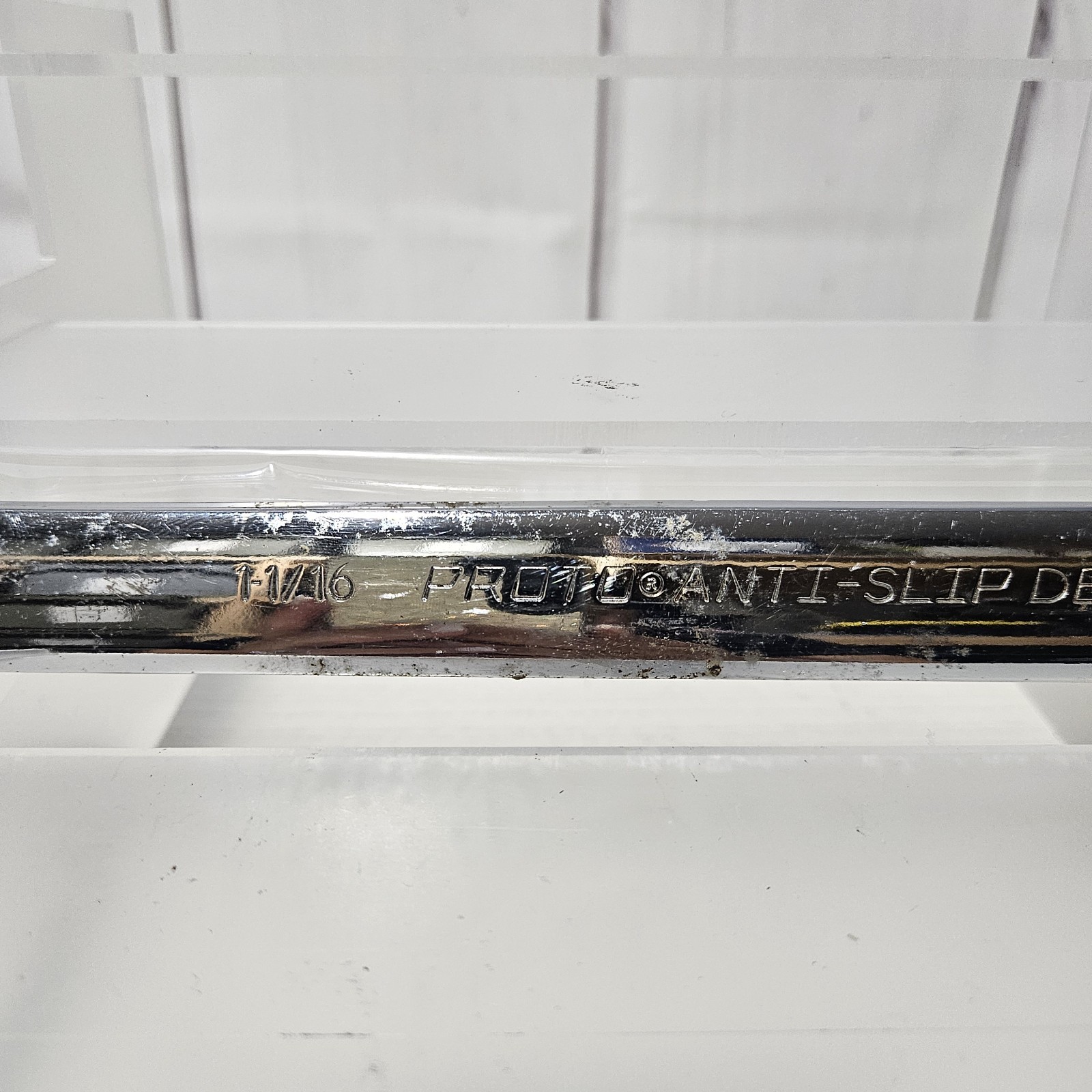 Proto Professional 1-1/16″ Combination Wrench Anti-Slip USA 1234-T500 – 15″ Long