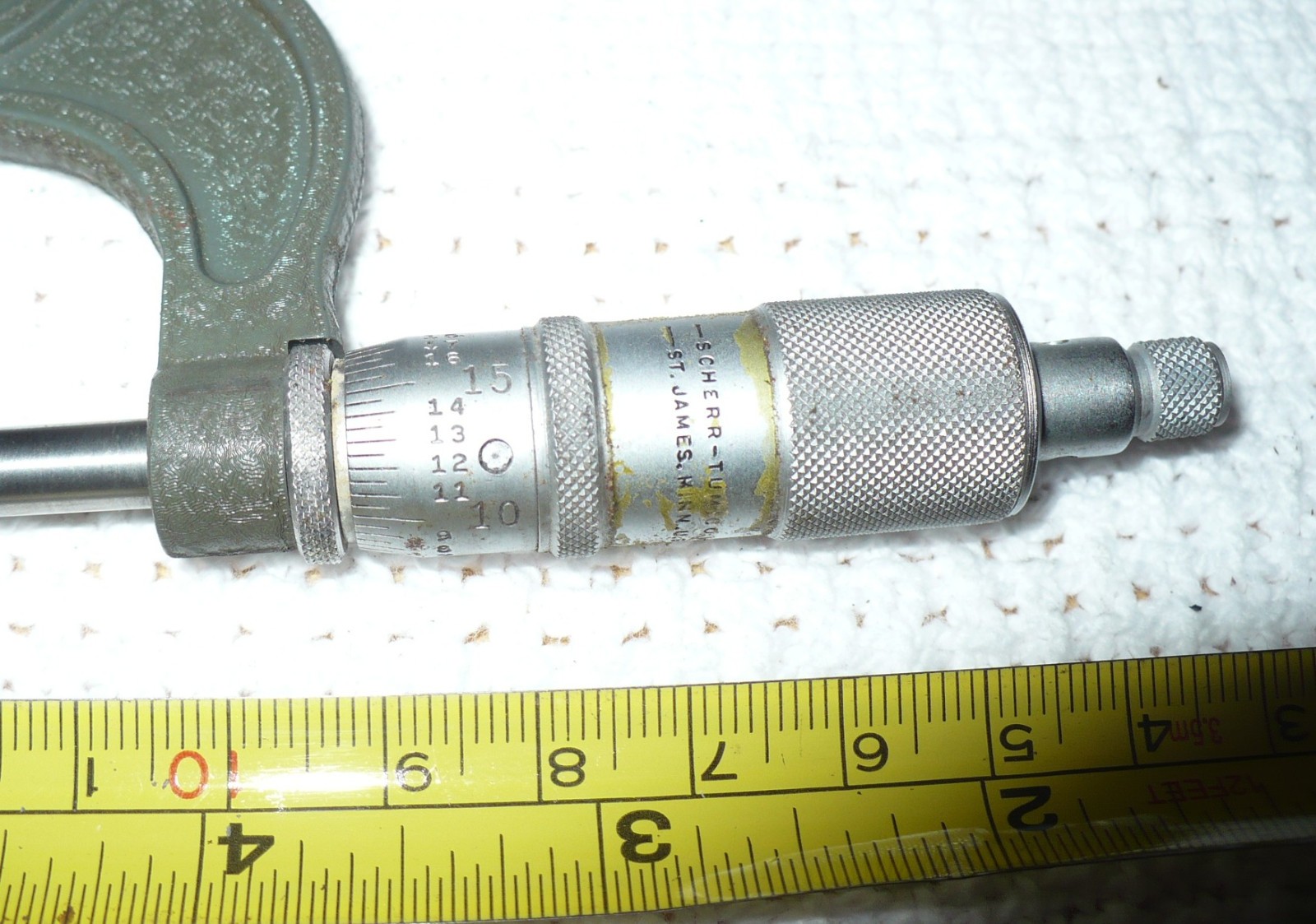 Vintage Scherr-Tumico Micrometer Goodson MDB-30